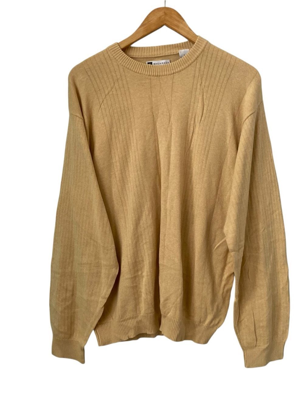 Bachrach Made in Italy Crewneck Sweater in Classic Lightweight Knit Size Large